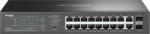 TP Link Omada 20-Port Switch ES220GP, 16× 10/100/1000 Mbps PoE+ RJ45 Ports (support 802.3at PoE+ and 802.3af PoE) 2× 10/100/1000 Mbps RJ45 Port (ES220GP)