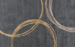 Heinner Covor Printat, Circle 70x140 Cm, Lavabil Cu Spate Antialunecare, Inaltime Fir 3mm (HR-PRINT70-CRC) - cel Covor