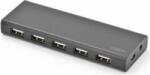 ednet Hub USB 2.0 Ednet 10-port Black (85139)