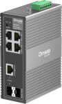 TP Link Omada 6-Port Gigabit Industrial Easy Managed Switch 4× Gigabit RJ45 Ports 1× Gigabit RJ45/SFP Combo Slot, 1× Gigabit SFP Slot Operating Temp (IES206G)
