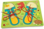 ANDREU Toys Puzzle din lemn Andreu toys - Pantofi de legat (16420) Puzzle