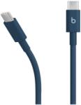 Apple Cablu de date Apple Beats Woven Cable, USB-C male - USB-C male, Nitro Navy (MDGE4ZM/A) - flax