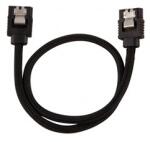 Corsair Premium Sleeved SATA 6Gbps 30cm Cable - Black (CC-8900248)