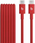 Apple Cablu de date Apple Beats Woven Cable, USB-C male - USB-C male, 1.5 m, Red (MDGF4ZM/A) - flax