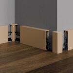 Profil-EU Sarokelem szegélyléchez Profil-EU beige matt, PVC, hossz 2 cm, élmagasság 50 mm, SKKOMPVNI2CA50 (5650231VR)