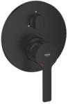 GROHE Zuhany és fürdő csaptelep Grohe Lineare vakolat alatti rész nélkül fekete matt 240952431 (240952431)
