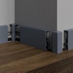 Profil-EU Sarokelem szegélyléchez Profil-EU ezüst metál matt, PVC, hossz 2 cm, élmagasság 50 mm, SKKOMPVNI2ST50 (5650223VR)