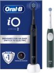 Oral-B iO Series 2 Duo Elektromos Fogkefe Fekete/Erdőzöld 2 db
