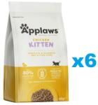 Applaws Cat Kitten Chicken 2, 4 kg (6x400g) száraz cicatáp csirkével