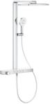 GROHE Душ система с термостатен смесител за стенен монтаж, Rainshower aqua pure (1009610000)