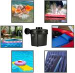  Elektromos Matracpumpa - 12V/240V - Dupla Tápellátás (KX4402)