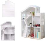 Lulilo 2in1 fából készült Babaház - fehér (KX5547)