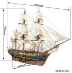 OCCRE HMS Bounty 1: 45 kit (KR-oc14006)