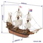 OCCRE HMS Golden Hind 1: 85 kit (KR-oc12003)