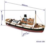 OCCRE Ulises remorcher 1: 30 RC kit (KR-oc61001)