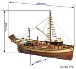 OCCRE Palamos navă de pescuit 1: 45 kit (KR-oc12000)