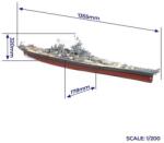 OCCRE USS Missouri 1: 200 kit (KR-oc16002)
