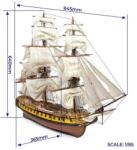 OCCRE N. S. Mercedes fregata 1: 85 kit (KR-oc14007)