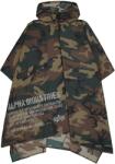 Alpha Industries Poncho Alpha Industries Packable Rain Cape - US Woodland