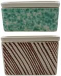 House Doctor set recipiente de depozitare cu capace HDDiva 12, 5 x 9 x 6 / 12, 5 x 9 x 8 cm. 2-pack 99KK-ZSU0FA_MLC (267600024)