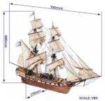 OCCRE Corsair 1: 80 készlet (KR-oc13600)