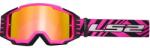 LS2 Charger PRO motokrossz szemüveg rózsaszín, irídium plexivel