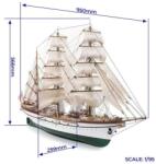 OCCRE Gorch Fock 1: 95 készlet (KR-oc15003)