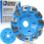  Ripper 125 mm gyémánt csiszolótárcsa betonhoz - durva csiszolás - M90902 (M90902)