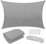 Leziter Rana napvitorla négyszög alakú 5x6 m szürke (MXR-09-Grey) - geminiduo