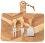 Dorre platou pentru brânzeturi cu ustensile Ollie 30 x 29 cm 4 elementy 99KK-SEU0C5_12X (5.9194) Tava