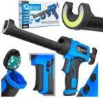 GEKO Elemes akkumulátoros kinyomópisztoly LED-fénnyel, 300 ml - G00651 (G00651)