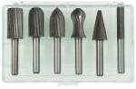  HSS szármaró készlet fémhez 6 db, 6 mm befogás - Verke - V05042 (V05042)