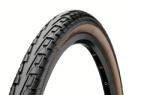 Continental Ride Tour 28x1, 40 (37-622) trekking külső gumi (köpeny), defektvédett (Extra Puncture Belt), E25, 725g, barna oldalfallal