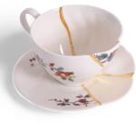Seletti ceașcă și farfurioară Kintsugi 160 ml 99KK-FIU08W_00X (09648)