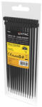 Entac kábelkötegelő 450x7, 6 mm fekete gyorskötöző UV-álló 50db/csomag ECT-7.6-450-B (ECT-7.6-450-B)