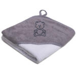  Stella fürdõlepedõ hímzett 80x80cm szürke-fehér maci - vital24