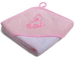  Stella fürdõlepedõ hímzett 80x80cm rózsaszín-fehér kacsa - vital24