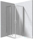 Deante FUNKIA EVO 80x90 cm-es zuhanykabin, zuhanytálcával, króm KYCP0089P (KYCP0089P)