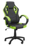 Chairs ON Scaun de birou si gaming pe culoarea verde cu negru