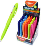 Vinson Golyóstoll nyomógombos 0, 7mm Vinson Elegance 8055C vegyes test displ 36 db/display (8055C) - cartridge