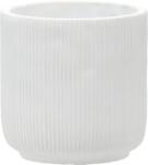 GardenLine Cement virágcserép 11, 5 x 11, 5 x 12 cm fehér (HAZ1336)