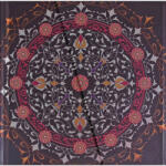  Boncahier Napló Mandalas Kollekció 18x18 Cm Vörös Borítóval Négyzet Alakú (N55241)