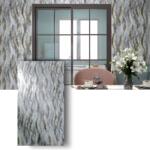 BESTSELLS Tapet autocolant tip marmură HOZRO, rolă 1.2 × 3 m, model 602-5, soluție elegantă pentru decor interior premium