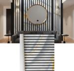 HOZRO Tapet autocolant HOZRO, cu efect de fante, dimensiune 58×300 cm - material decorativ flexibil pentru amenajări contemporane și transformări fără efort, 602-9
