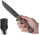 ANV Cuțit cu lamă fixă P3000 ANV® (Culoare: GRNPU Písková, Variantă: Lamă de măslin - Cerakote)