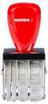 KORES Dátumbélyegző, fordított, KORES (71714) - papir25