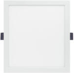 TRACON 220-240 VAC, 18 W, 4000 K, 1820 lm, IP44, D=218x218mm, EEI=F LED-DLNV-18NW Védett, beépíthető LED mélysugárzó, négyzetes, fehér 5997374229197