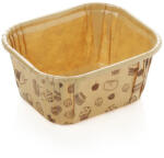  6 darabos papír muffin papír - Mintás - Négyzet