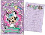 Disney Minnie party meghívó Nr3