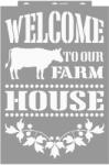 MyWall Farmhouse stencil - Festő - 59x89 cm ultra